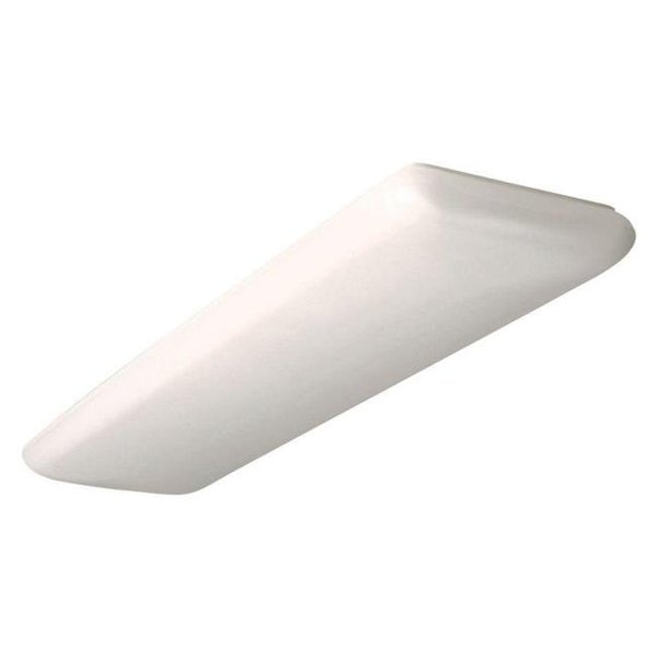 Glowflow 51.25 in. Fluorescent Lighting Series Overhead Four Puff Light; White GL949388